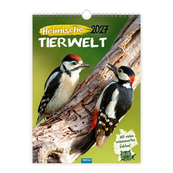 Produktbild: TR&Ouml;TSCH - Classickalender Heimische Tierwelt 2027