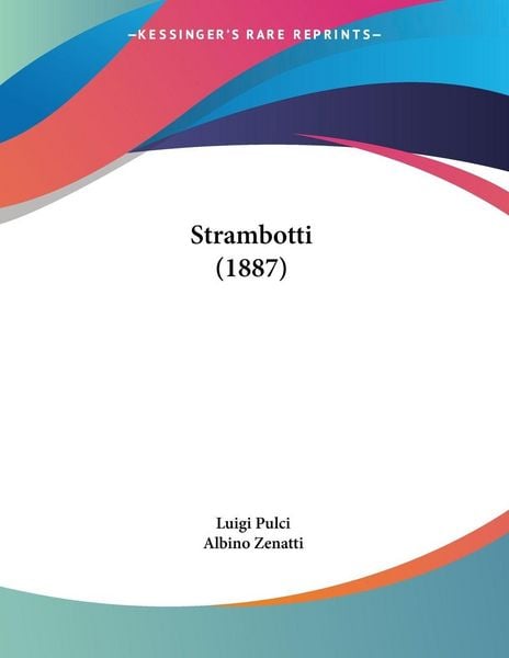 Produktbild: Strambotti (1887)