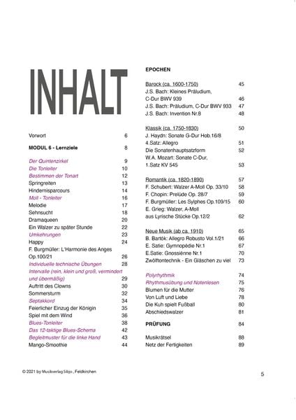 Produktbild: Klavierschule OH! Modul 6