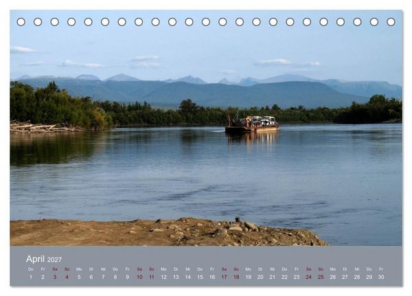 Produktbild: Kamtschatka - Vulkane, Asche, Eis (Tischkalender 2027 DIN A5 quer), CALVENDO Monatskalender