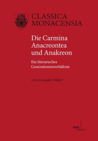 Produktbild: Die Carmina Anacreontea und Anakreon