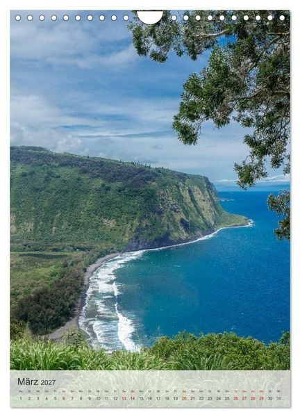 Produktbild: Willkommen in Hawai'i (Wandkalender 2027 DIN A4 hoch), CALVENDO Monatskalender