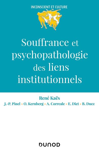 Produktbild: Souffrance et psychopathologie des liens institutionnels