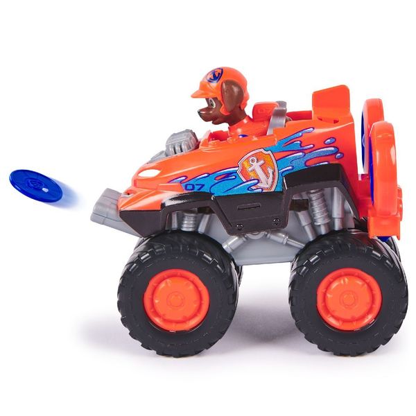 Produktbild: PAW Patrol Rescue Wheels - Zumas Monstertruck mit Geschoss-Abwurf und Hundefigur Zuma
