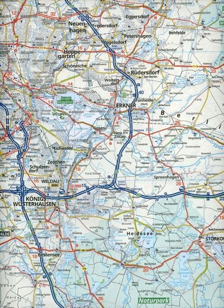 Produktbild: ADAC Regionalkarte Blatt 6 Berlin und Umgebung 1:150 000