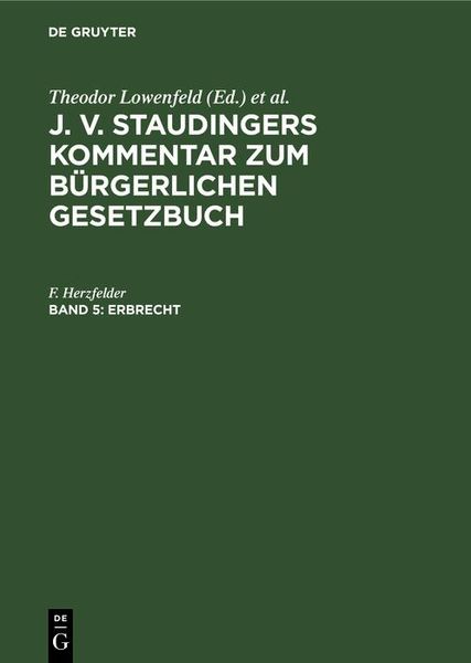 Produktbild: Erbrecht