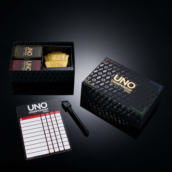 Produktbild: UNO Championship Turnier-Set.JMY23