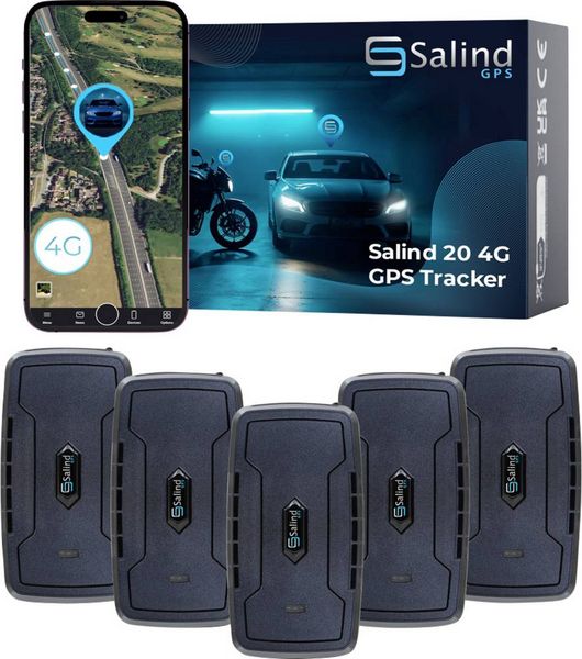 Produktbild: Salind GPS SALIND 20 4G GPS Tracker Fahrzeugtracker Schwarz 1St.