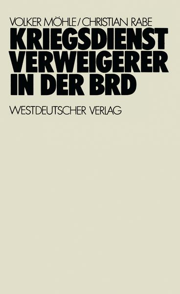 Kriegsdienstverweigerer in der BRD