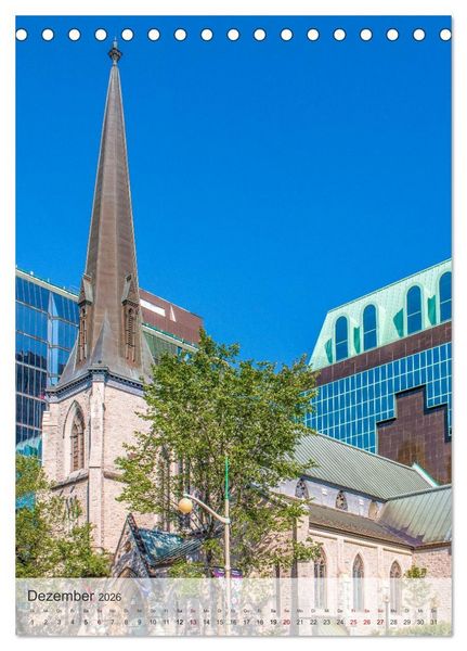 Produktbild: Ottawa - Eine Stadt mit Geschichte (Tischkalender 2026 DIN A5 hoch), CALVENDO Monatskalender
