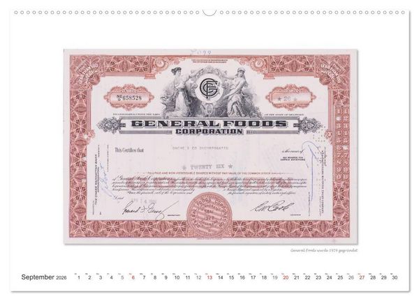 Produktbild: Aktien & Wertpapiere / CH-Version (hochwertiger Premium Wandkalender 2026 DIN A2 quer), Kunstdruck in Hochglanz