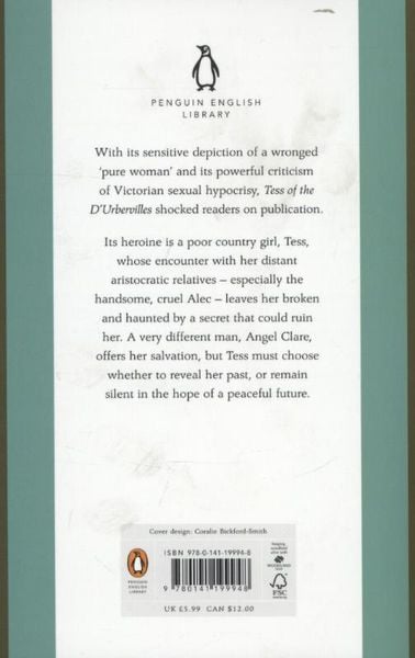 Produktbild: Tess of the D'Urbervilles