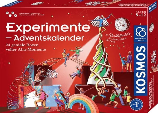Produktbild: Adventskalender - Die sch&ouml;nsten Experimente zur Weihnachtszeit