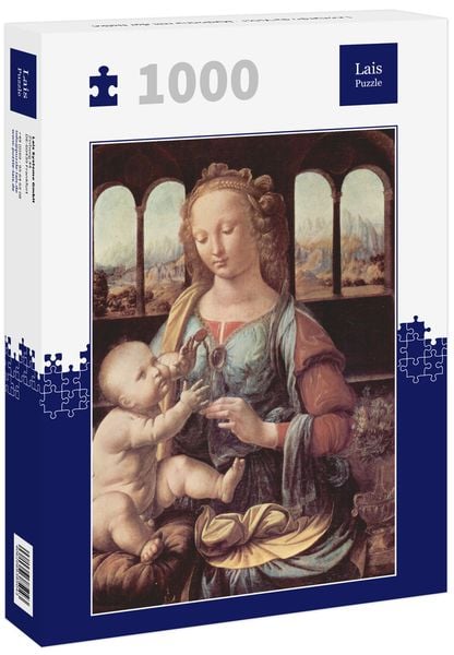 Produktbild: Lais Puzzle Leonardo da Vinci - Madonna mit der Nelke 1000 Teile