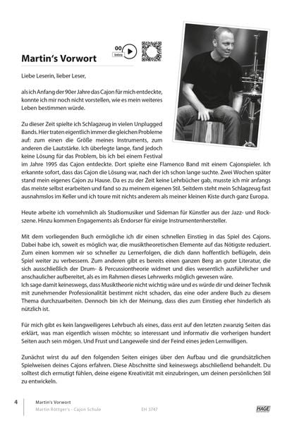 Produktbild: Martin R&ouml;ttger's Cajon Schule