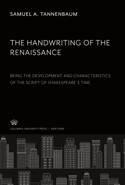Produktbild: The Handwriting of the Renaissance