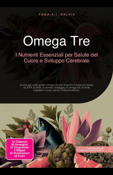 Produktbild: Omega Tre: I Nutrienti Essenziali per Salute del Cuore e Sviluppo Cerebrale