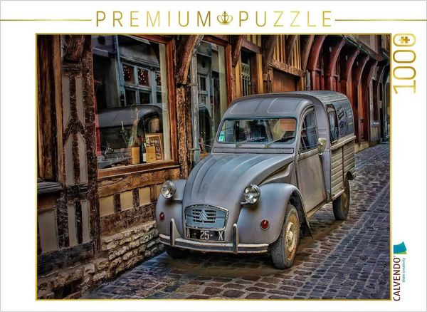 Produktbild: CALVENDO Puzzle Ein Motiv aus dem Kalender Citro&euml;n 2CV - die Ente | 1000 Teile Lege-Gr&ouml;&szlig;e 64x48cm Foto-Puzzle f&uuml;r gl&uuml;ckliche Stunden