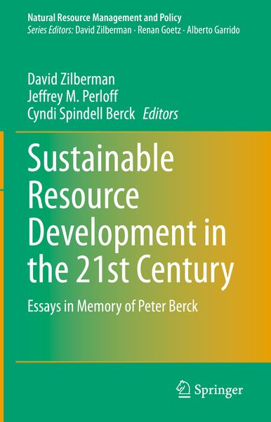Produktbild: Sustainable Resource Development in the 21st Century