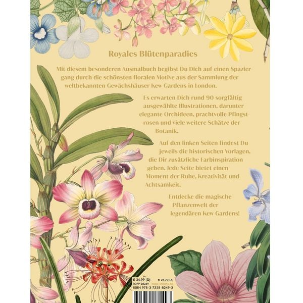 Produktbild: Kew Gardens - Florale Ausmaltr&auml;ume