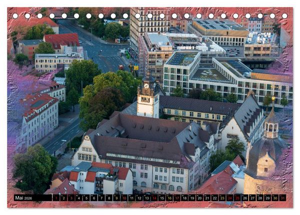 Produktbild: Jena attraktiv (Tischkalender 2026 DIN A5 quer), CALVENDO Monatskalender