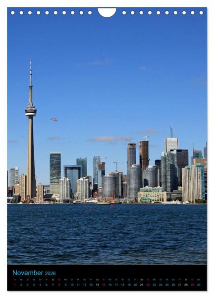 Produktbild: Toronto und Umgebung (Wandkalender 2026 DIN A4 hoch), CALVENDO Monatskalender