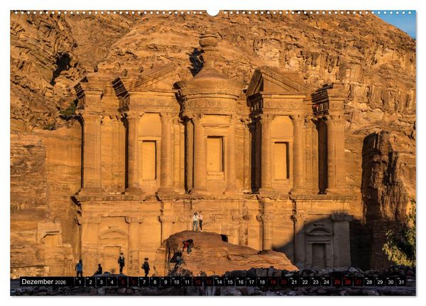 Produktbild: Petra - Jordanien (Wandkalender 2026 DIN A2 quer), CALVENDO Monatskalender