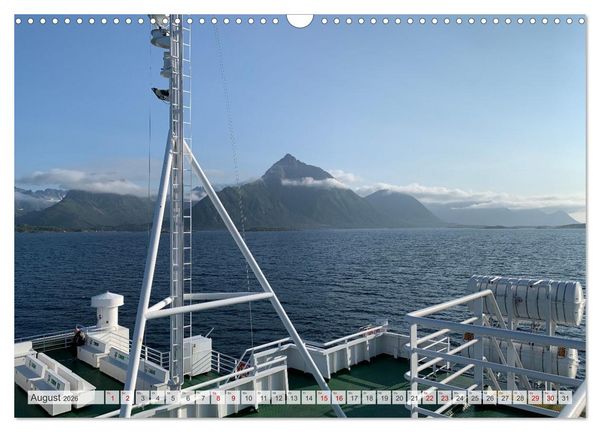 Produktbild: Wandern in Norwegen - Einklang von Gebirge und Meer (Wandkalender 2026 DIN A3 quer), CALVENDO Monatskalender