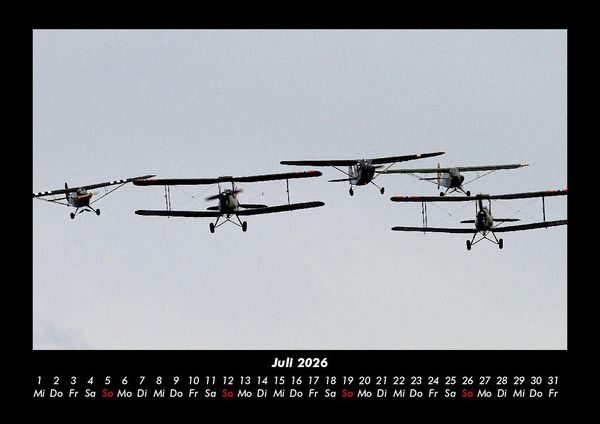 Produktbild: Flugzeuge 2026 Fotokalender DIN A3
