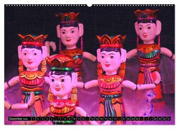 Produktbild: Vielseitiges Vietnam (Wandkalender 2026 DIN A2 quer), CALVENDO Monatskalender