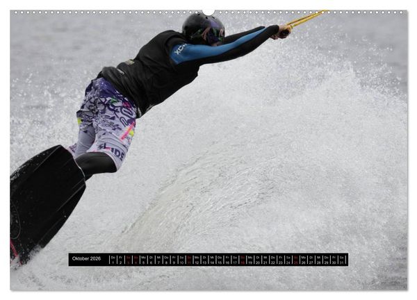 Produktbild: Wakeboarding (hochwertiger Premium Wandkalender 2026 DIN A2 quer), Kunstdruck in Hochglanz
