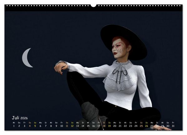 Produktbild: Sch&ouml;ne Scheinwelt (Wandkalender 2026 DIN A2 quer), CALVENDO Monatskalender