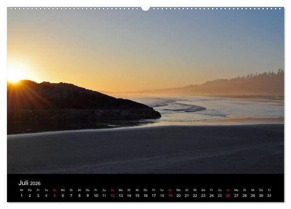 Produktbild: Vancouver und Vancouver Island 2026 (Wandkalender 2026 DIN A2 quer), CALVENDO Monatskalender