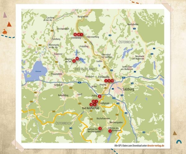 Produktbild: Berchtesgadener Land - Mit Rupertiwinkel. Radeln f&uuml;r die Seele