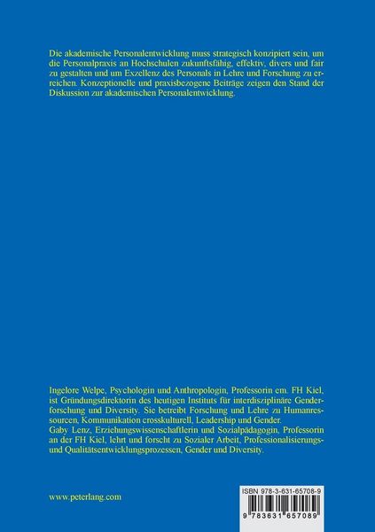 Produktbild: Akademische Personalentwicklung