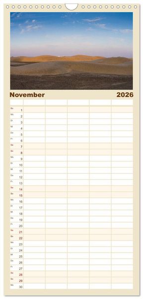 Produktbild: Familienplaner 2026 - Gran Canaria - Extrabreite Landschaften mit 5 Spalten (Wandkalender, 21 x 45 cm) CALVENDO