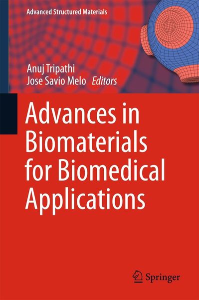 Produktbild: Advances in Biomaterials for Biomedical Applications