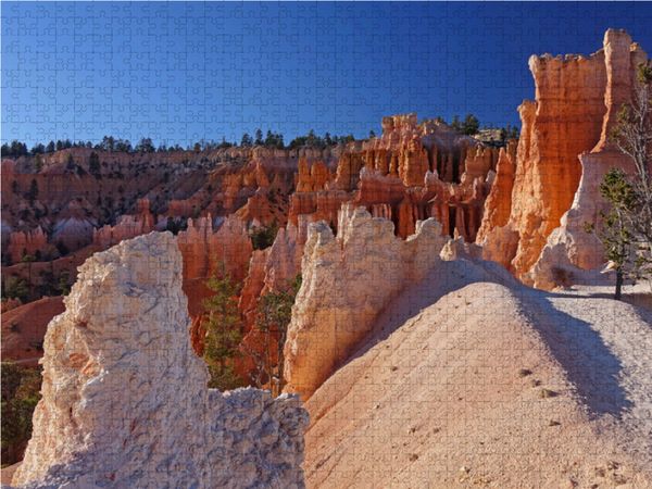 Produktbild: CALVENDO Puzzle Bryce Canyon Nationalpark Amphitheater im Sonnenuntergang, Utah, Amerika | 1000 Teile Lege-Gr&ouml;&szlig;e 64x48cm Foto-Puzzle f&uuml;r gl&uuml;ckliche St