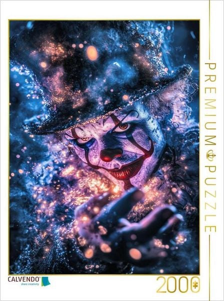 CALVENDO Puzzle Seine Schminke war Blut, seine Lache war echt | 2000 Teile Lege-Größe 90x67cm Foto-Puzzle für glückliche Stunden, Sonstige von ,