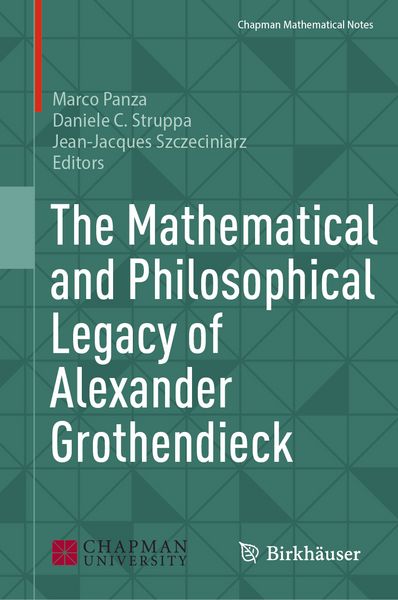 Produktbild: The Mathematical and Philosophical Legacy of Alexander Grothendieck