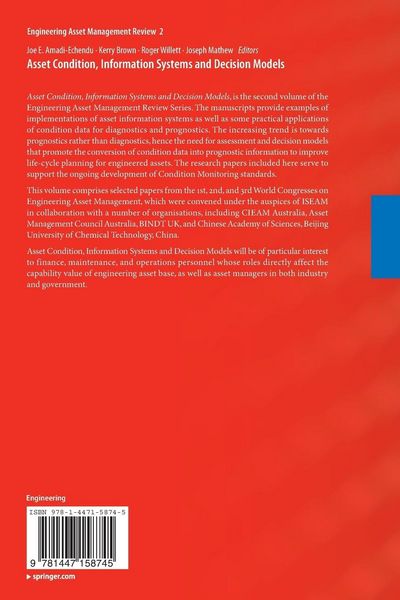 Produktbild: Asset Condition, Information Systems and Decision Models