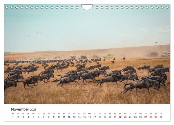 Produktbild: Kenia - Das wundervolle Land in Afrika. (Wandkalender 2026 DIN A4 quer), CALVENDO Monatskalender