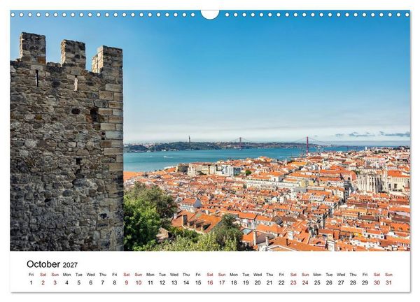 Produktbild: Wonderful Portugal (Wall Calendar 2027 DIN A3 landscape), CALVENDO 12 Month Wall Calendar