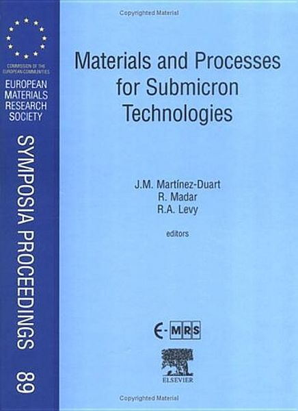 Produktbild: Materials and Processes for Submicron Technologies