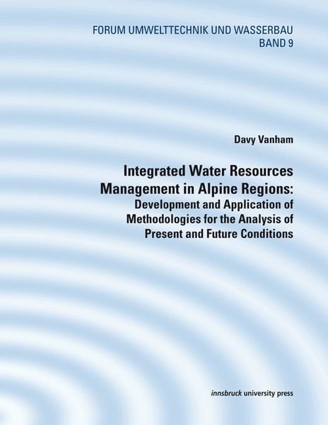 Produktbild: Integrated Water Resources Management in Alpine Regions