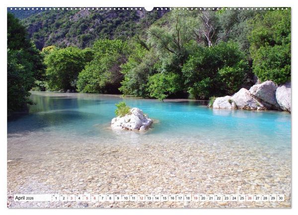 Produktbild: Epirus - Das urspr&uuml;ngliche Griechenland (hochwertiger Premium Wandkalender 2026 DIN A2 quer), Kunstdruck in Hochglanz