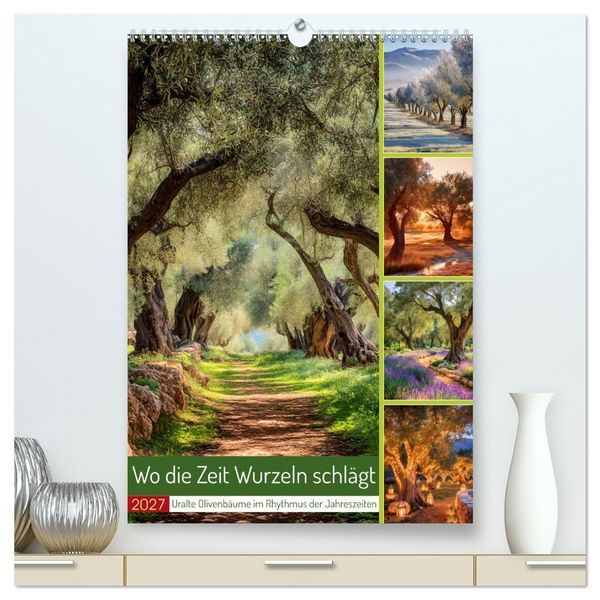 Produktbild: Wo die Zeit Wurzeln schl&auml;gt (hochwertiger Premium Wandkalender 2027 DIN A2 hoch), Kunstdruck in Hochglanz