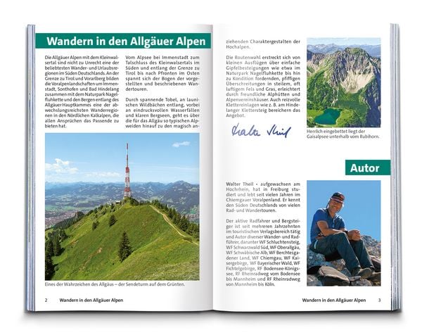 Produktbild: KOMPASS Wanderf&uuml;hrer Allg&auml;u, Allg&auml;uer Alpen, 60 Touren mit Extra-Tourenkarte