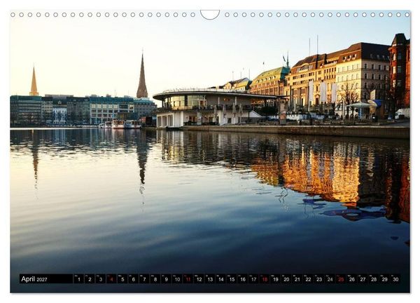 Produktbild: Hamburg - die sch&ouml;nste Stadt der Welt (Wandkalender 2027 DIN A3 quer), CALVENDO Monatskalender