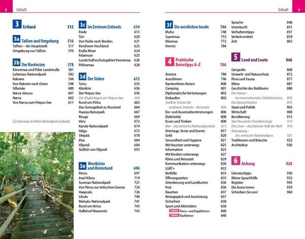 Produktbild: Reise Know-How Reisef&uuml;hrer Baltikum: Estland, Lettland, Litauen